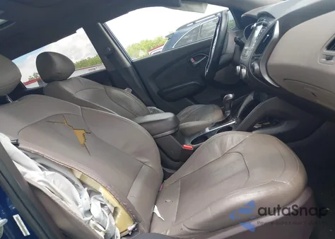 2014 Hyundai Tucson Limited from USA, damaged, VIN KM8JU3AGXEU932854